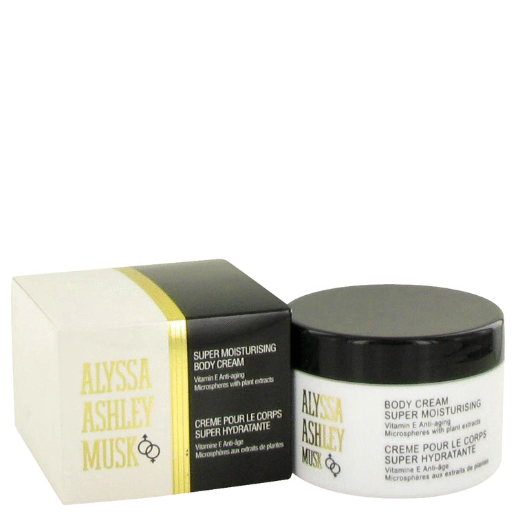 Alyssa Ashley Musk Perfume 8.5 oz Body Cream